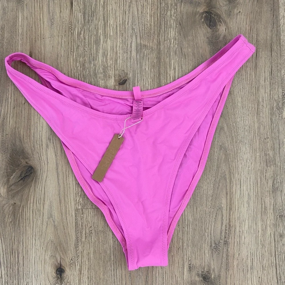 NWT SKIMS Signature Cheeky Tanga Neon Orchid Womens Size 2X